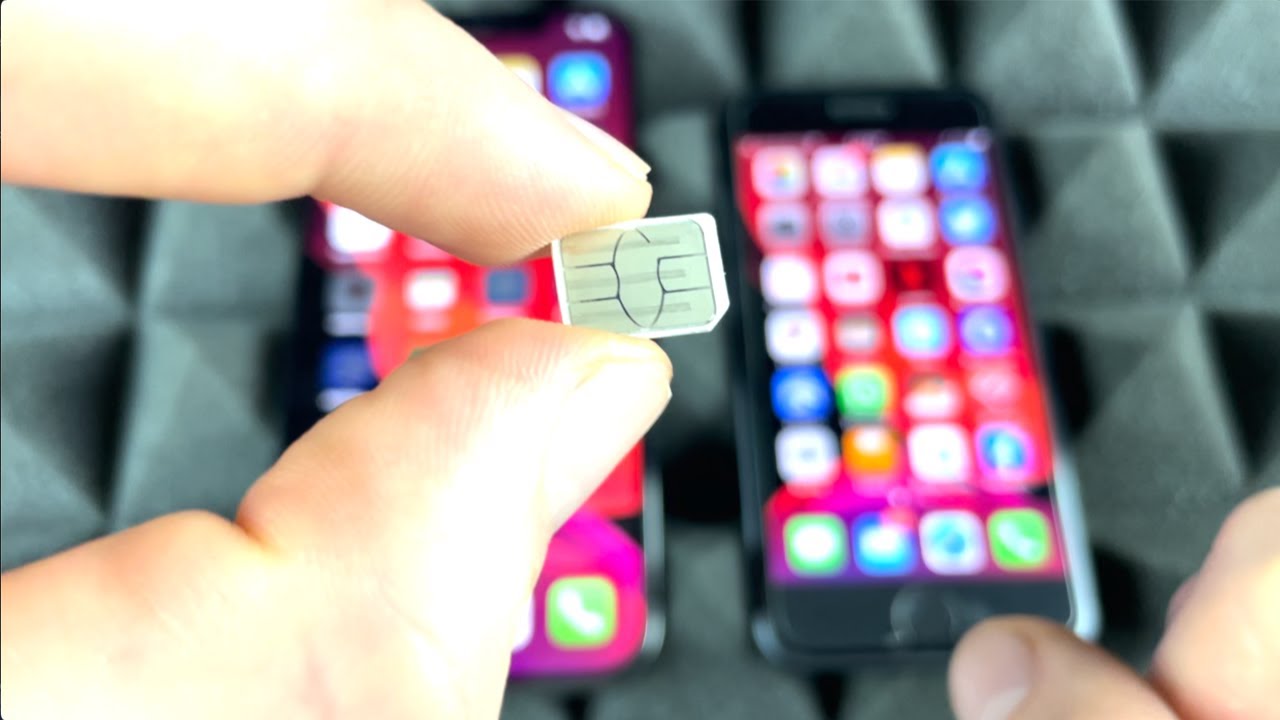 Transferring SIM Card To A New IPhone