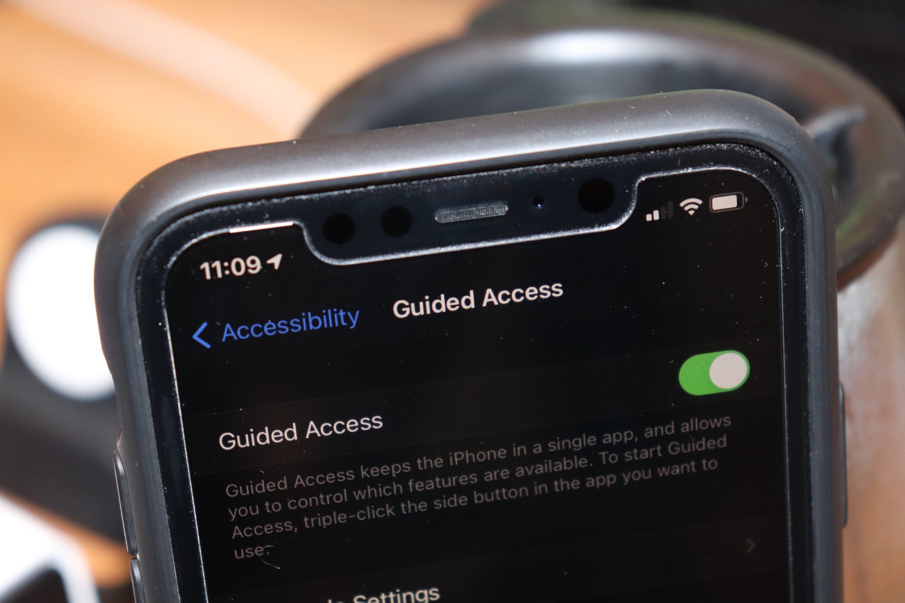 Accessibility Assistance: Activating Guided Access On IPhone 11