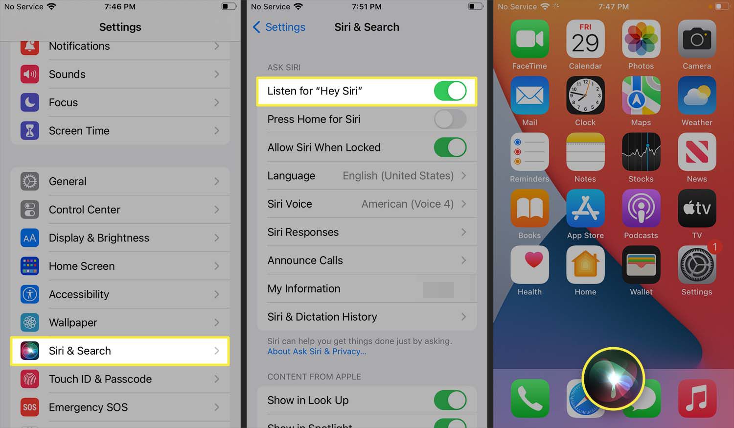 Activating Voice Assistant: Turning On Siri On IPhone 13