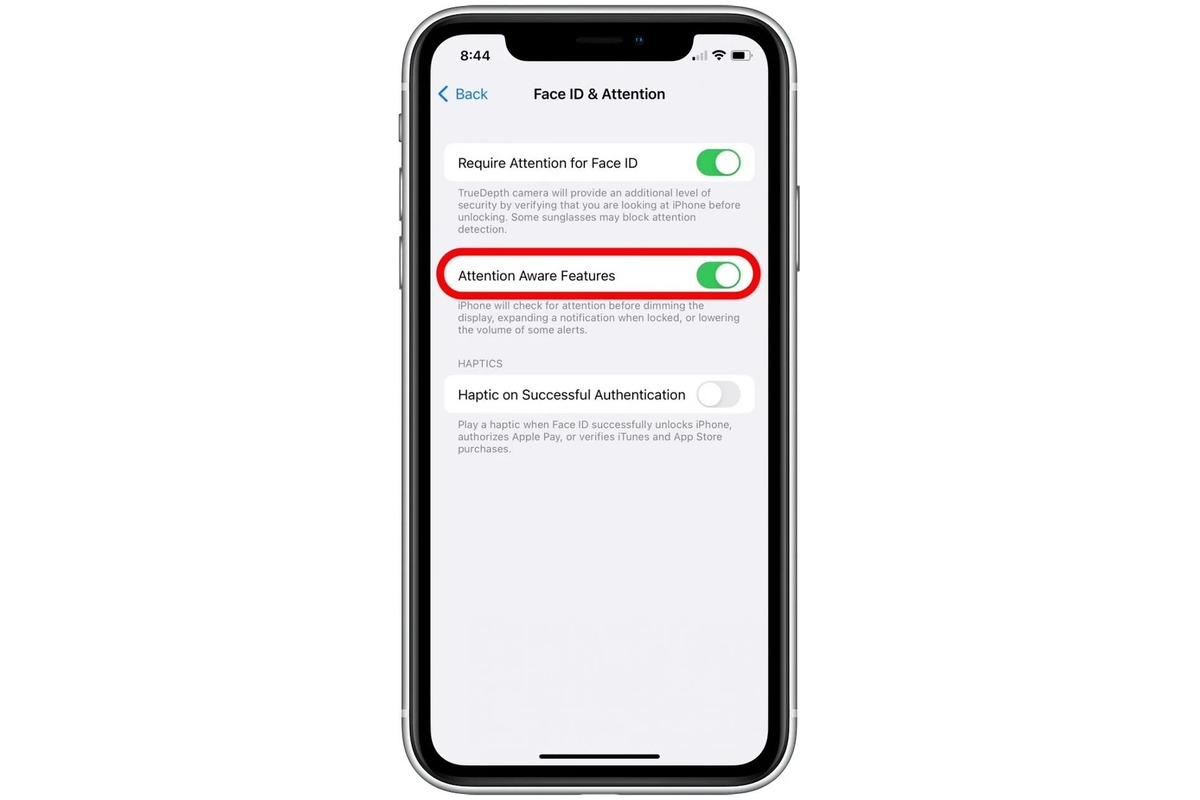 Attention Aware Disable: Turning Off Attention Awareness On IPhone 11