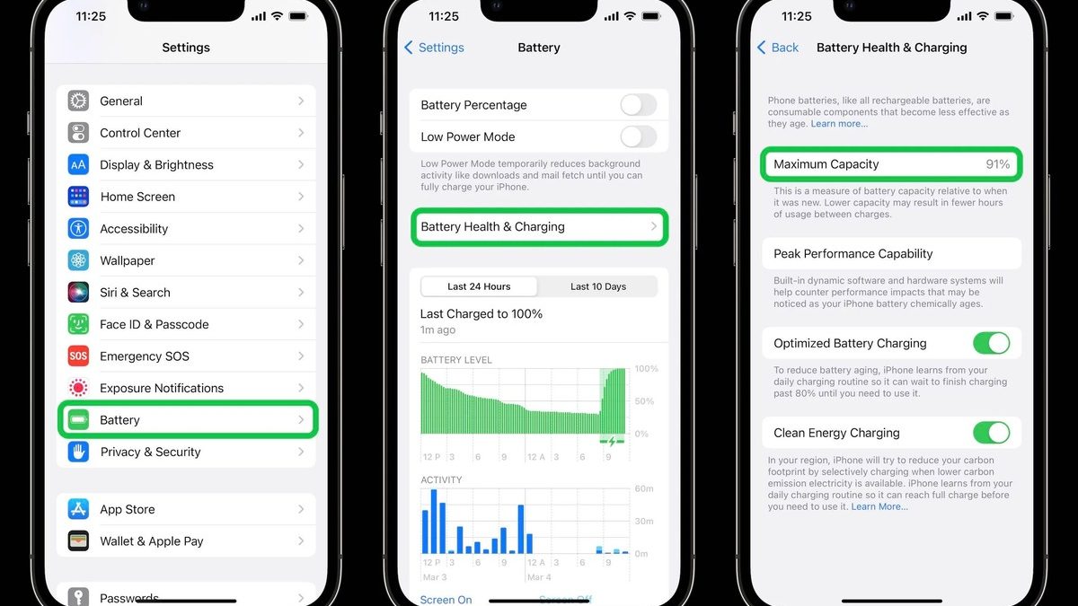 Battery Status: Checking Battery Life On IPhone 10