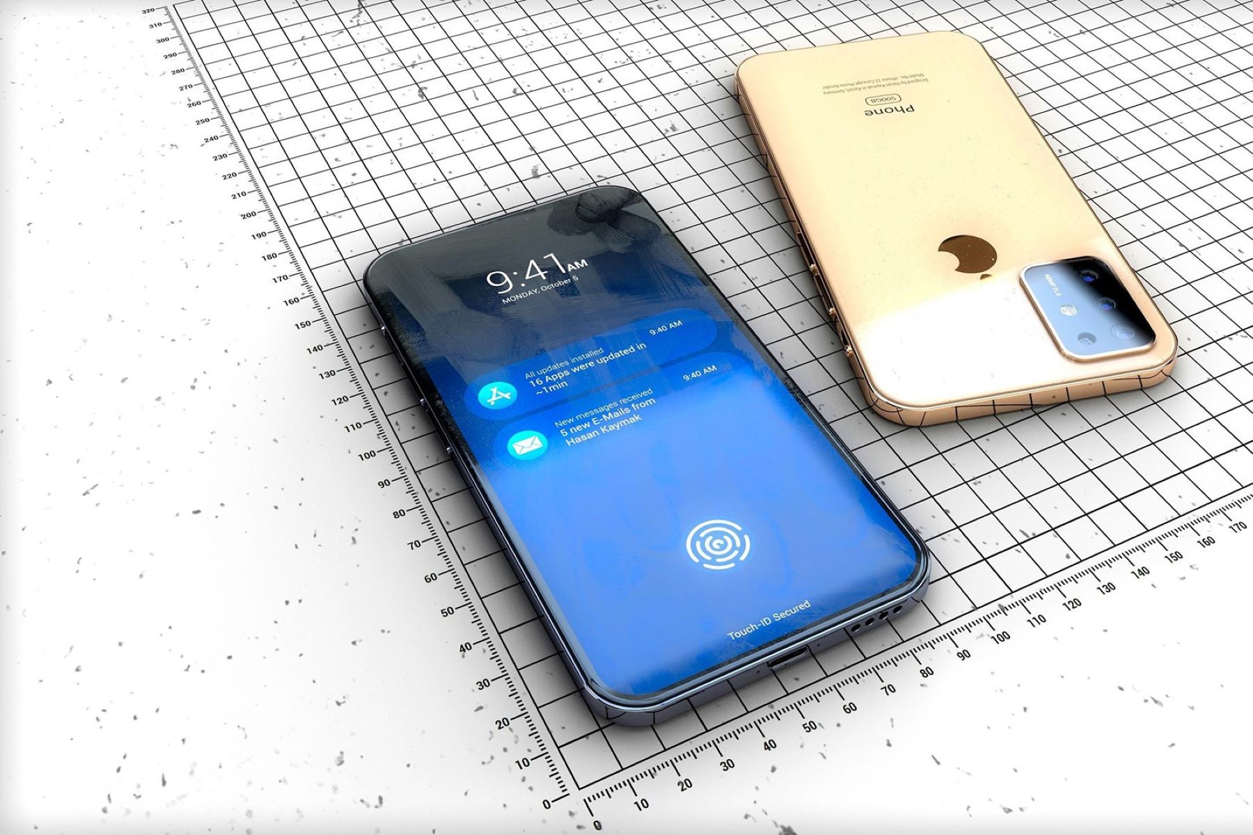 biometric-security-using-fingerprint-on-iphone-11