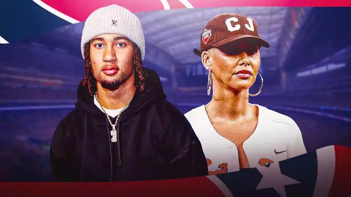 C.J. Stroud And Amber Rose Spotted Together After Charity Softball Game