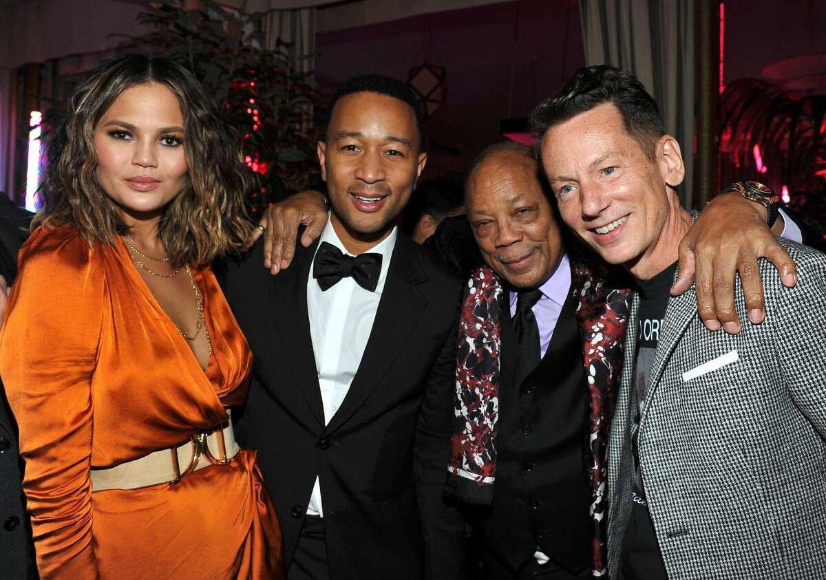 Celebrities Flock To Grammy After-Parties In Los Angeles