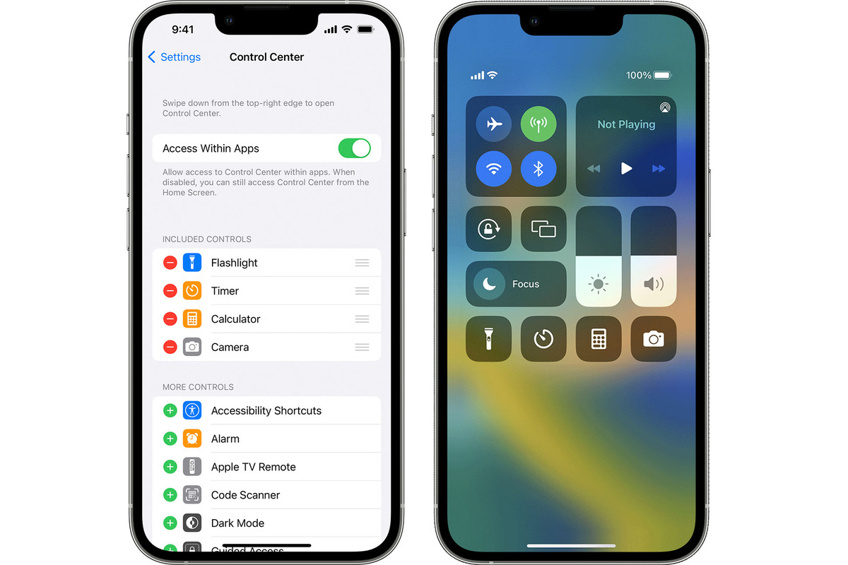 Control Center Access: Bringing Up The Control Center On IPhone 11