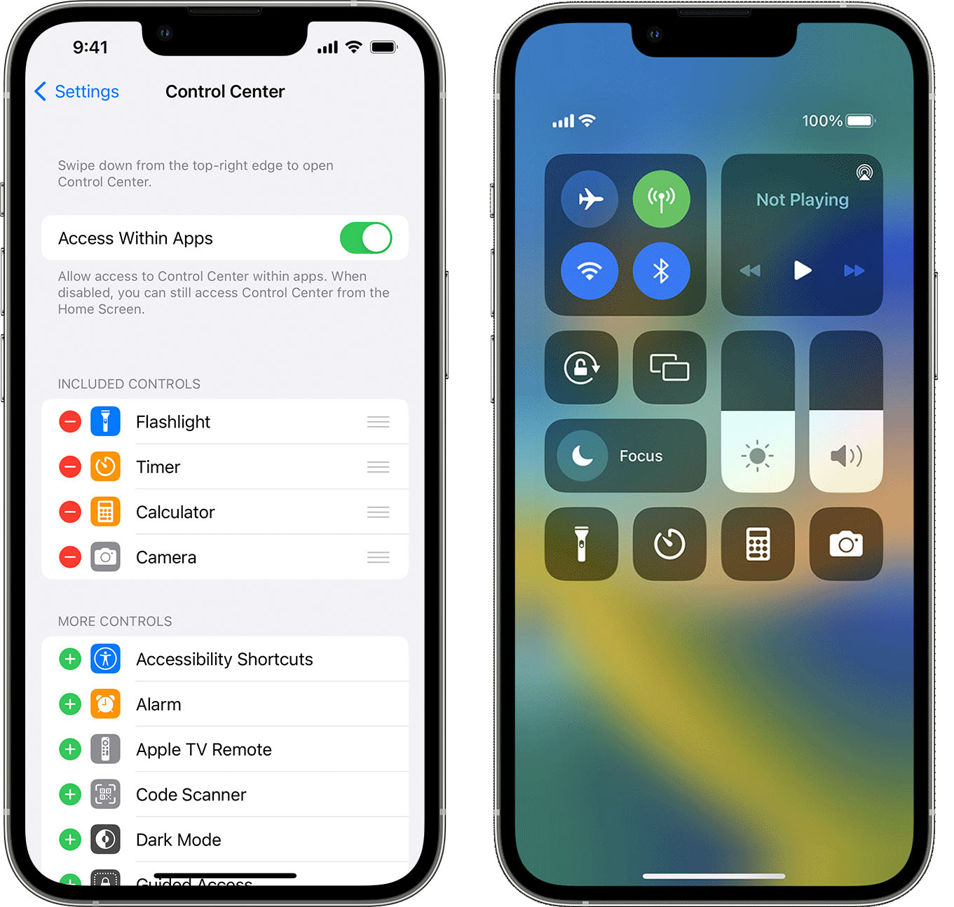 Control Hub Access: Bringing Up The Control Center On IPhone 10