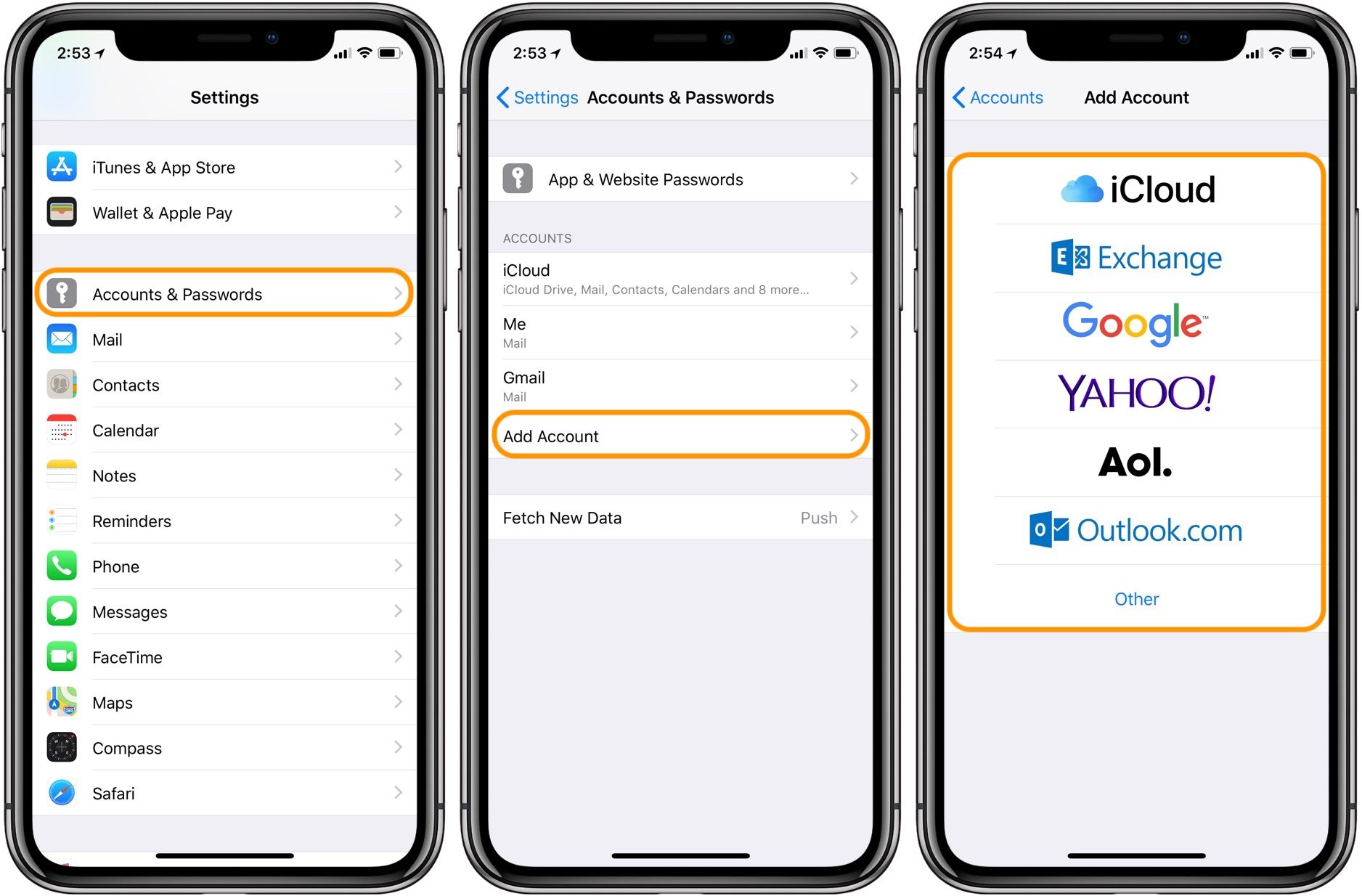 Email Efficiency: Adding An Account To IPhone 10