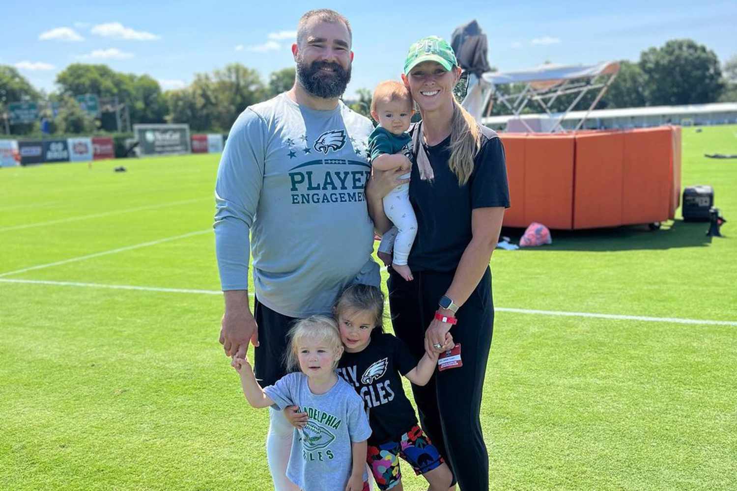 Jason Kelce Enjoys Disney Day With Family During Pro Bowl Weekend