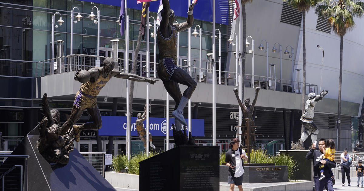 Kobe Bryant Statue Unveiled At Crypto.com Arena