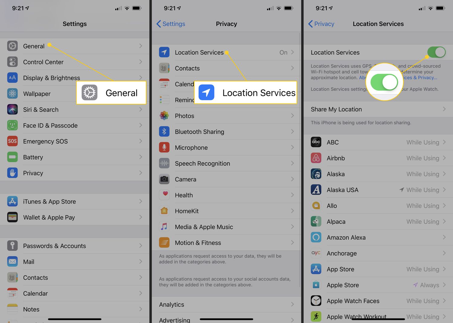 Locating Location Services: IPhone 10 Guide