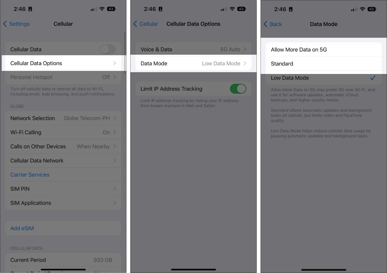LTE To 4G Switch: Changing Network Settings On IPhone 11