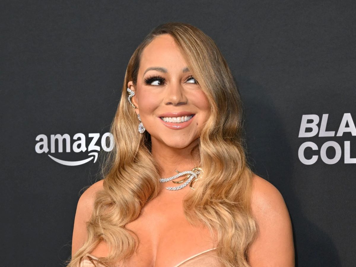 Mariah Carey Turns Heads In Stunning Corset Outfit At L.A. Music Event