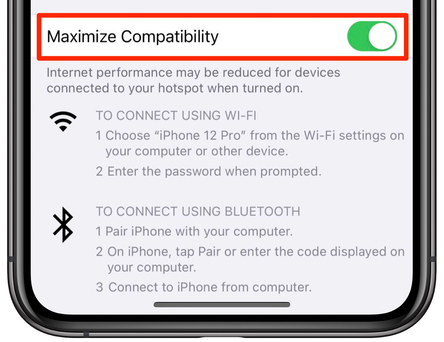 Network Switching: Changing Bands On IPhone 10