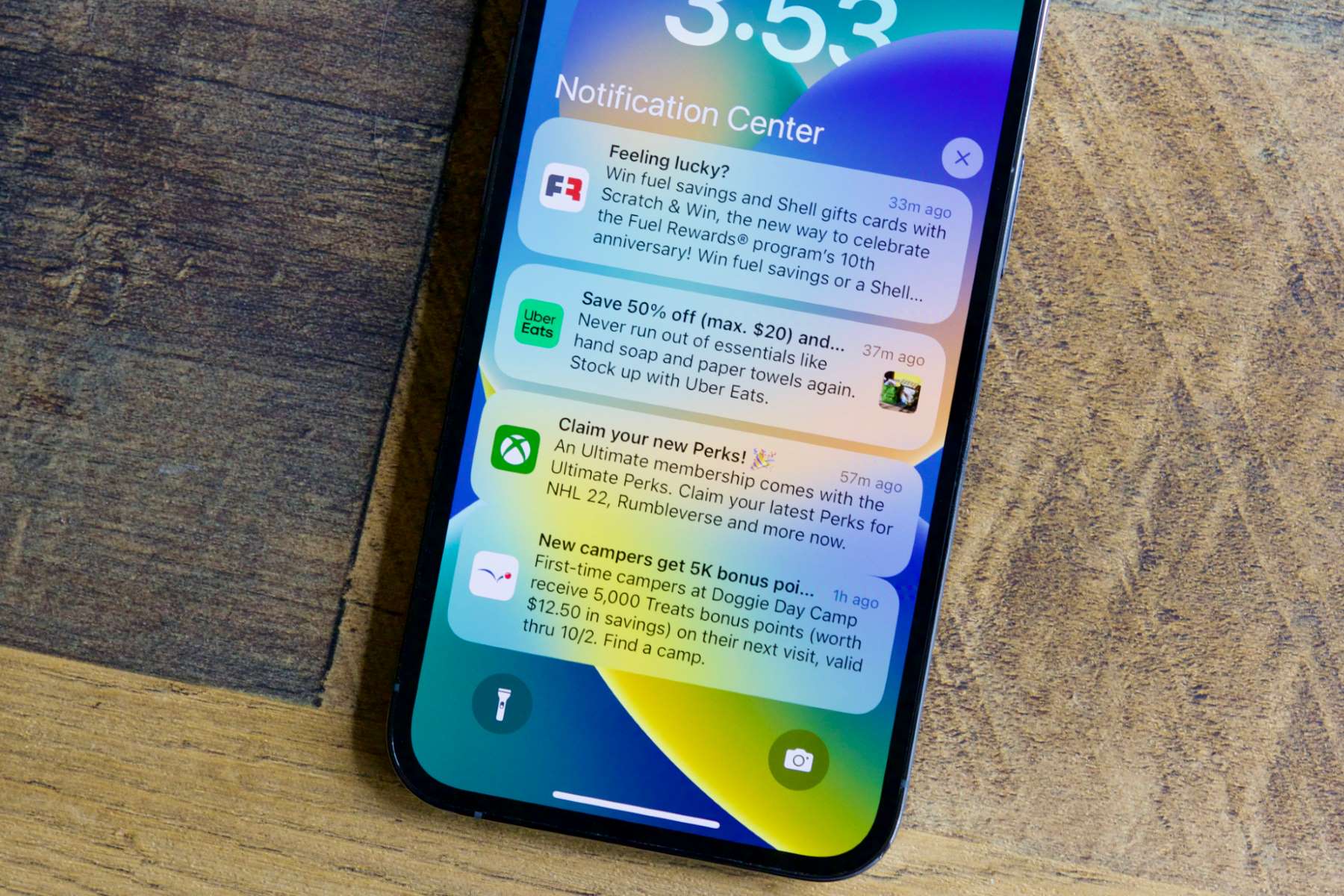 notification-check-reviewing-notifications-on-iphone-11