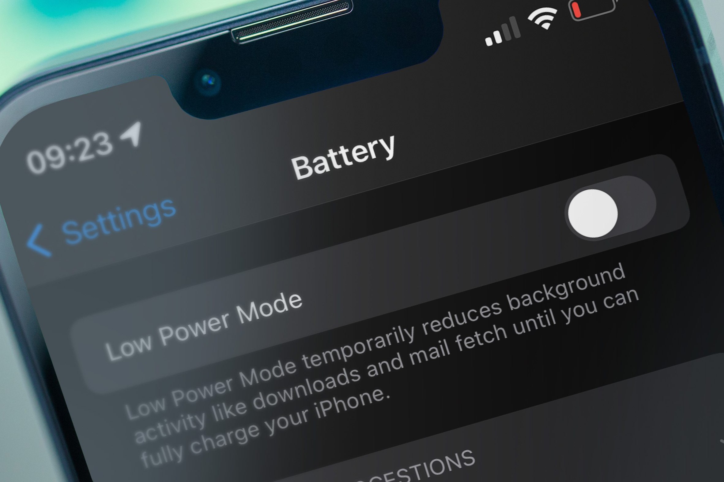 Power Management: Disabling Battery Saver On IPhone 13