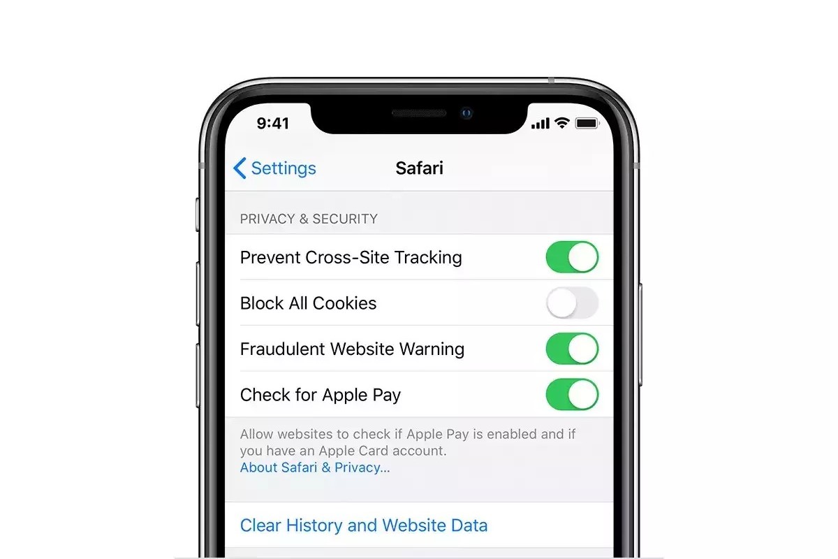 privacy-management-clearing-cookies-on-iphone-13