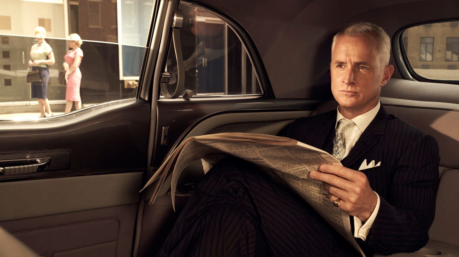 Remembering Roger Sterling From Mad Men: John Slattery Then And Now