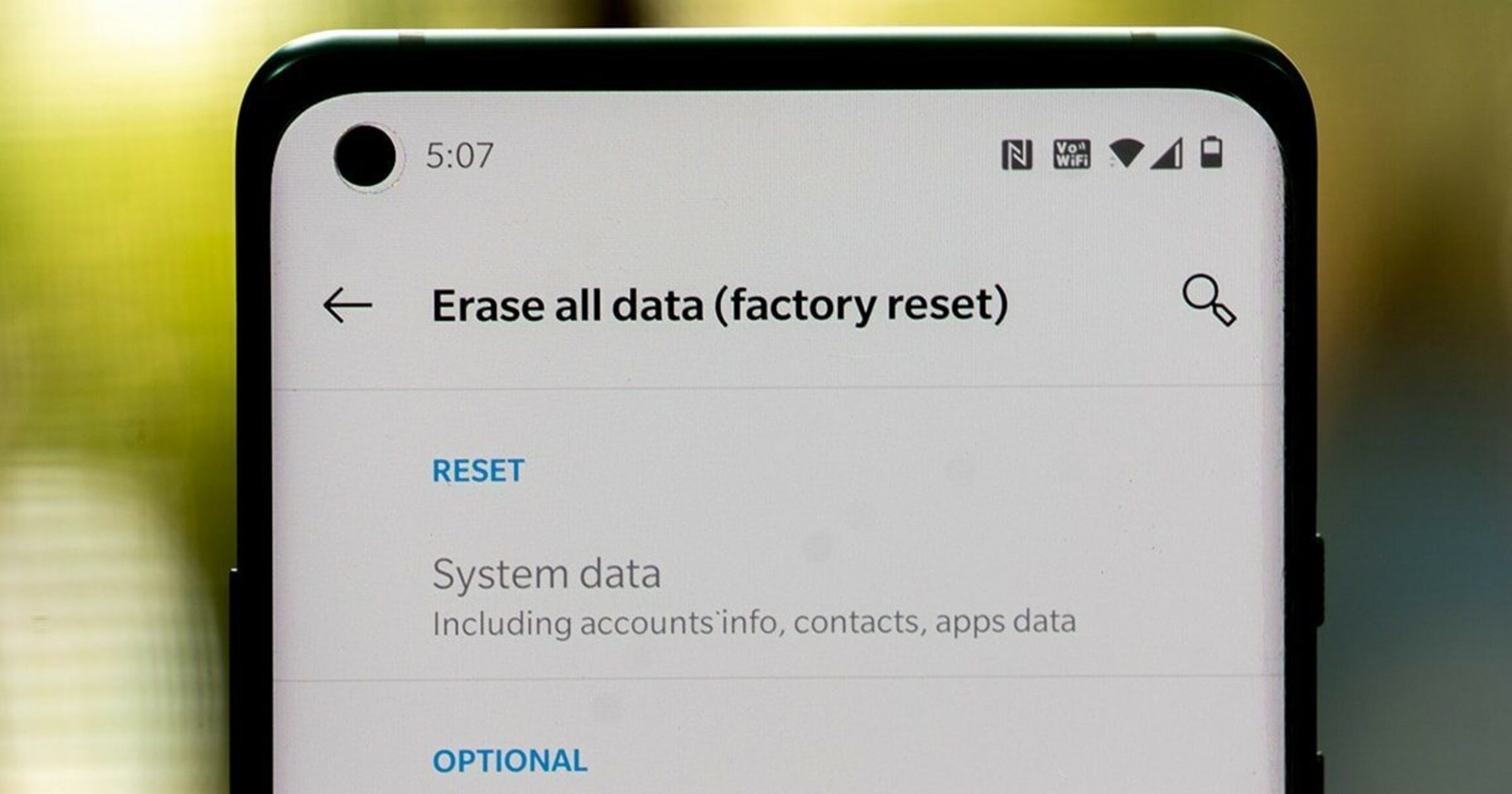 Step-by-Step: Factory Resetting OnePlus 8 Pro