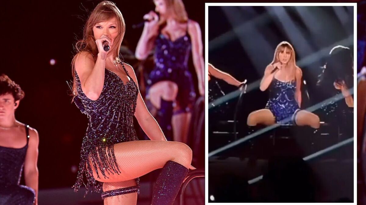Taylor Swift’s Chair Mishap During Concert In Japan
