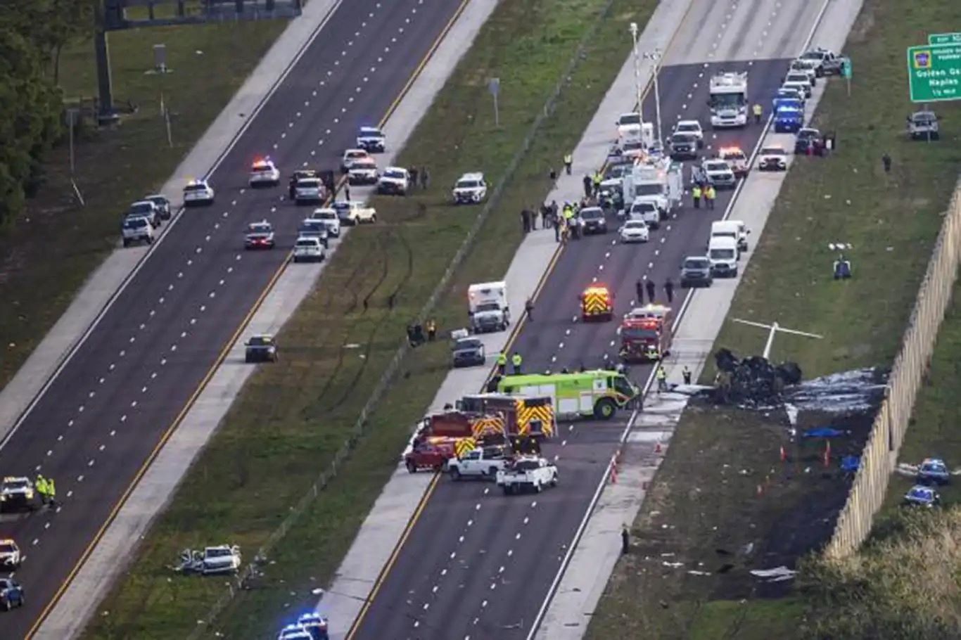 Tragic Small Plane Crash Claims Two Lives On Florida Highway