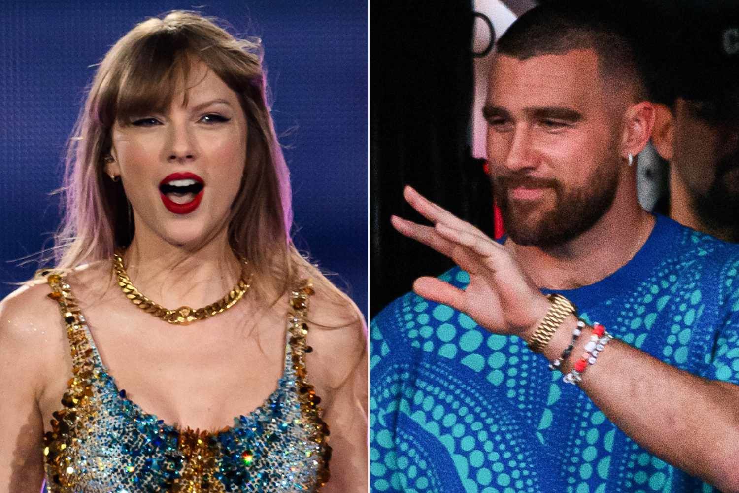 Travis Kelce Supports Taylor Swift At Sydney Concert, Shares Kiss After Show