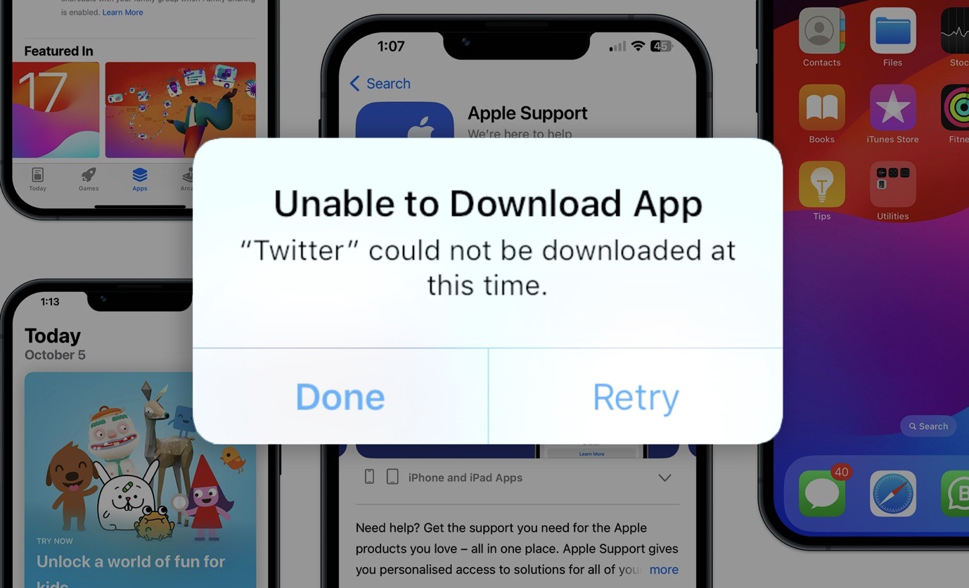 Troubleshooting App Download Issues On IPhone 13