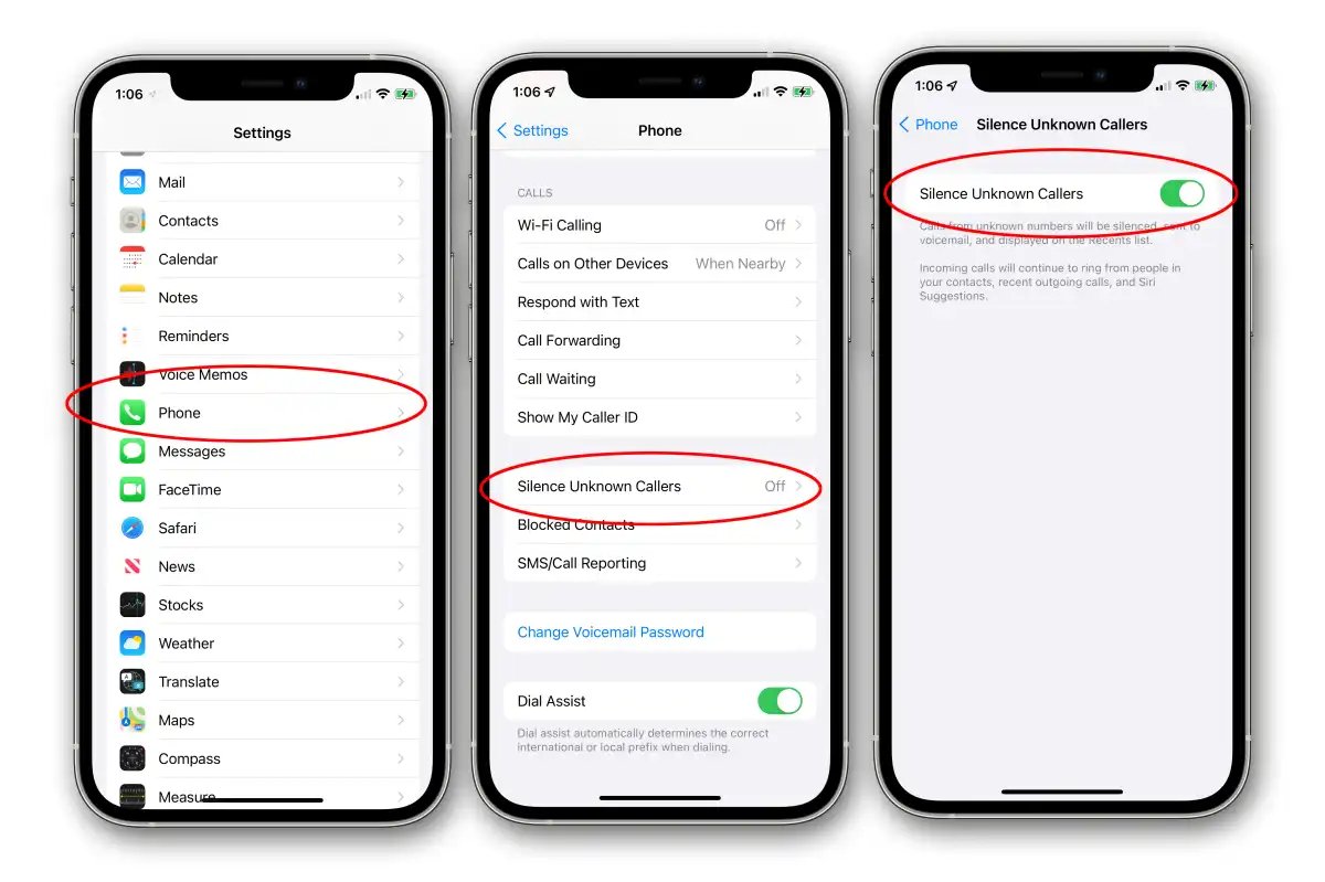 Unknown Number Blocking: Blocking Calls From Unknown Numbers On IPhone 11