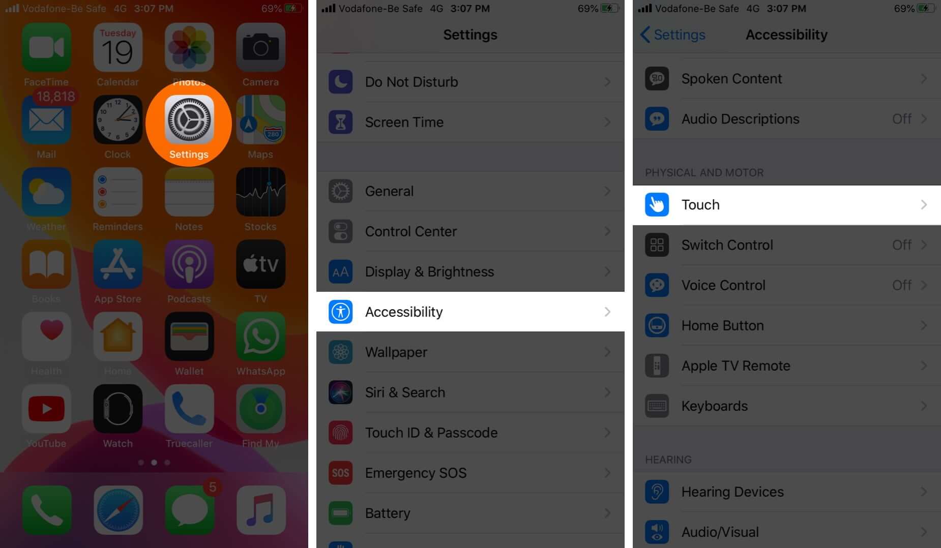 Removing Assistive Touch From IPhone 12