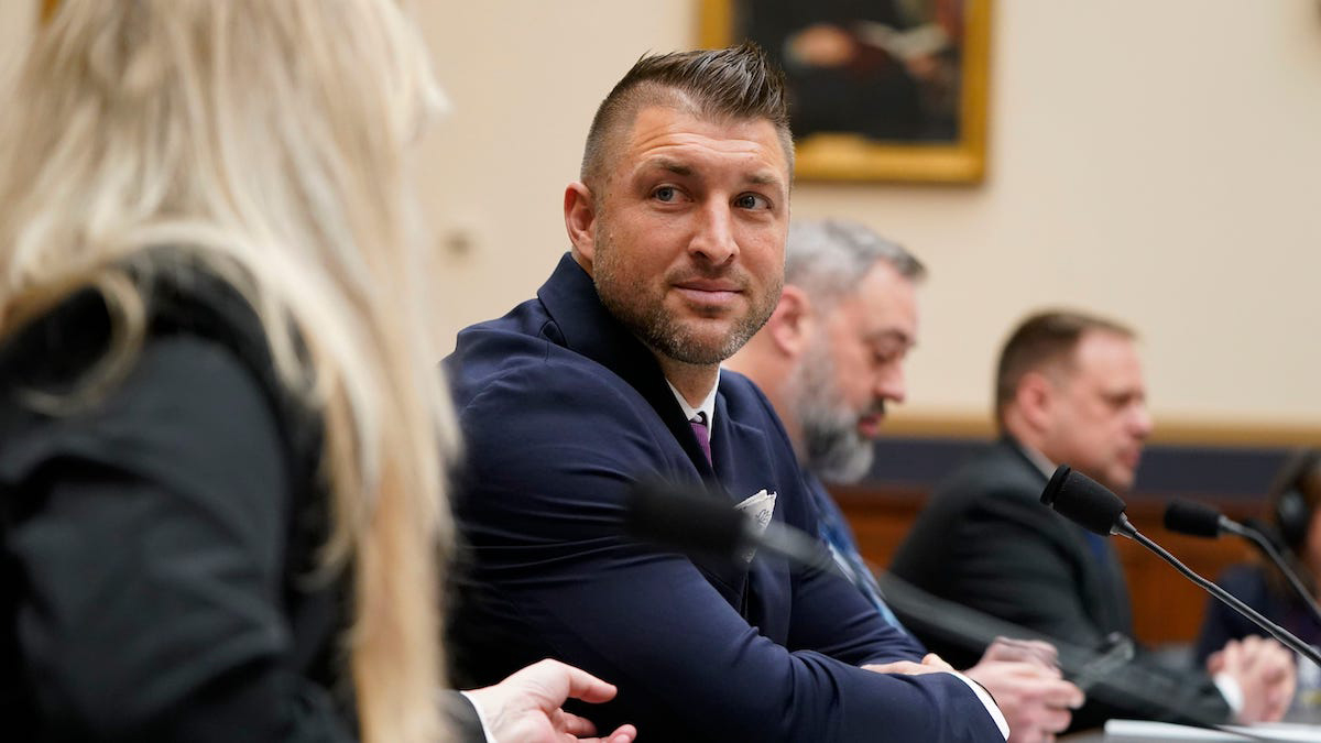 Tim Tebow Advocates For Child Sex Abuse Victims In Capitol Hill Testimony