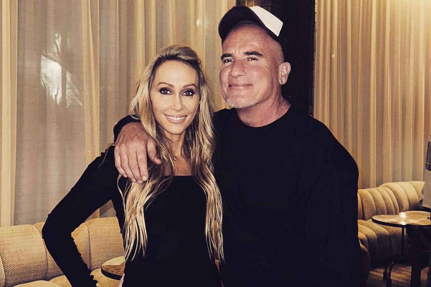 Tish Cyrus And Dominic Purcell Spotted Taking Casual Stroll Amid Rumors