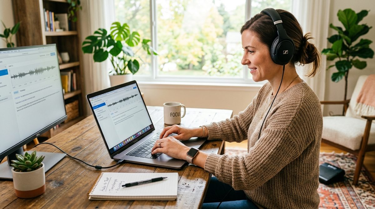 Transcription Jobs You Can Do from Home and How to Get Started