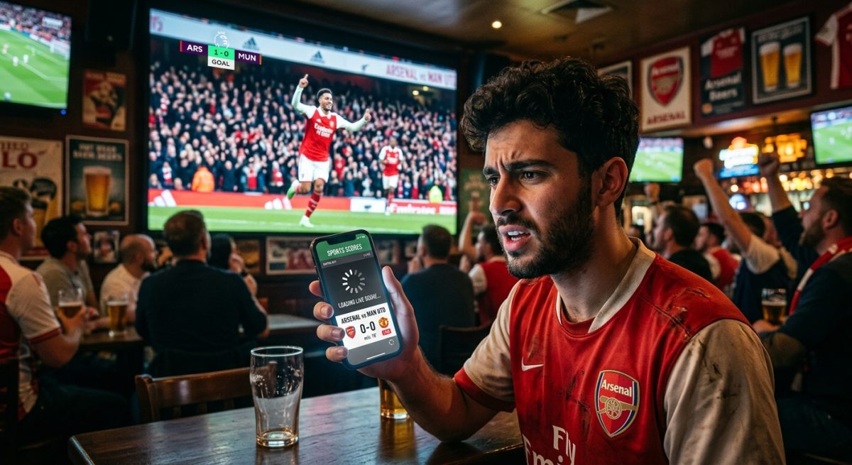 Why Your Sports App Never Shows the Score in Real Time