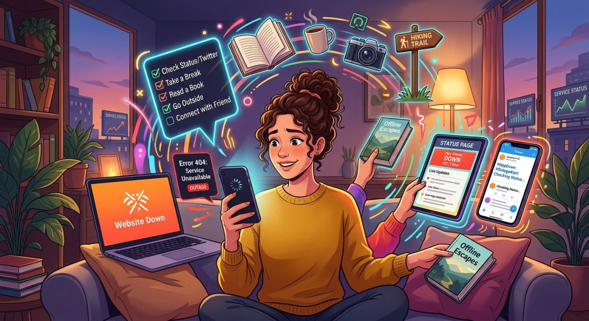 What to Do When Your Favorite App or Website Goes Down