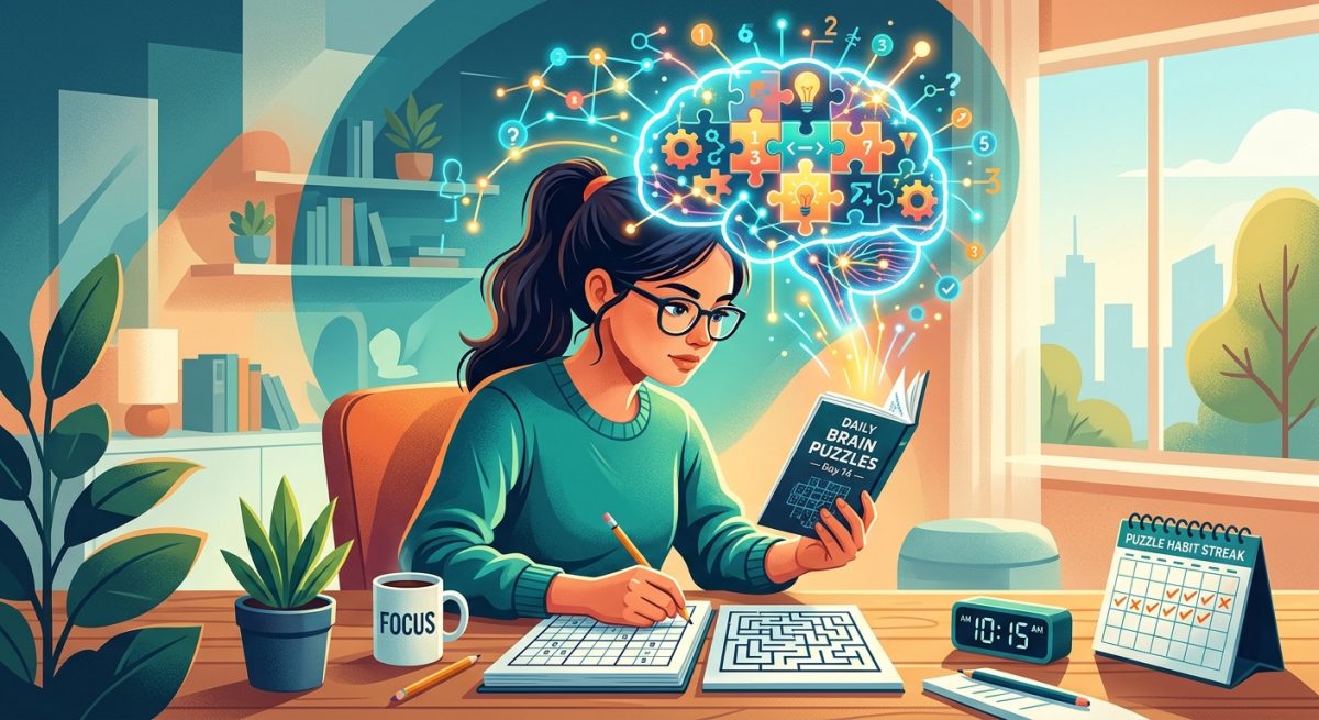 How to Improve Concentration With a Daily Brain Puzzle Habit